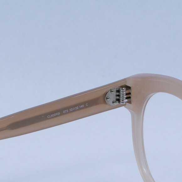 🕶️ New Celine CL50093I 072 Eyeglasses - Shiny Milky Pink Frame - Picture 6 of 10